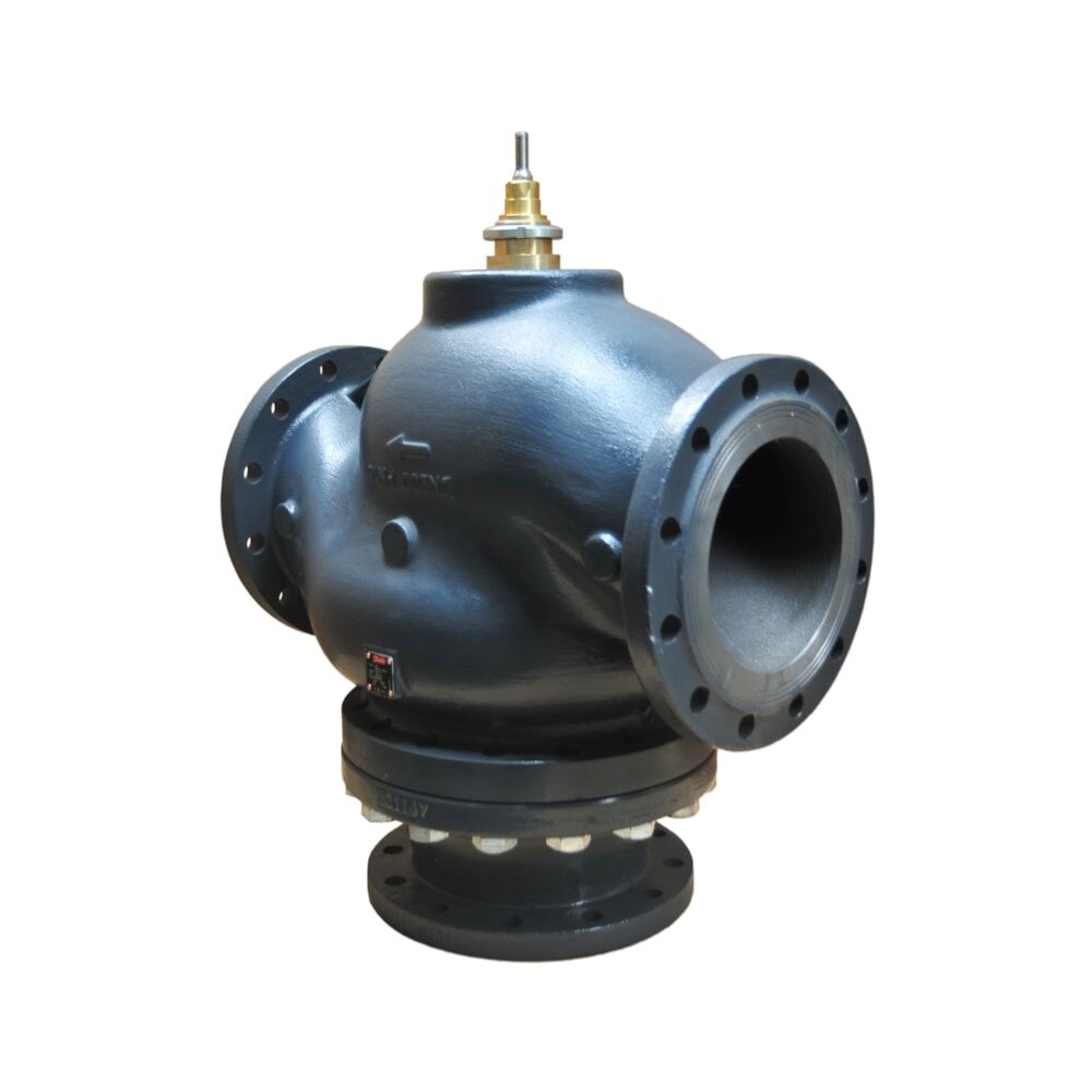 Danfoss VF 3 PN16 flanşlı, döküm, 3 yollu lineer Vana Gövdesi DN250 (10”)
