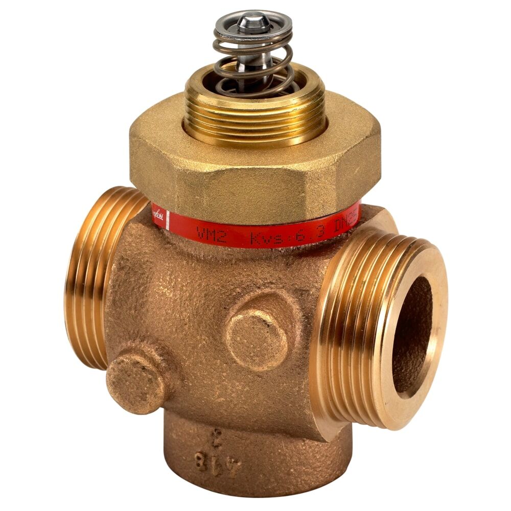 Danfoss VM 2 PN25 dış dişli, döküm, basınç dengeli, 2 yollu lineer Vana Gövdesi DN40 (1½”)