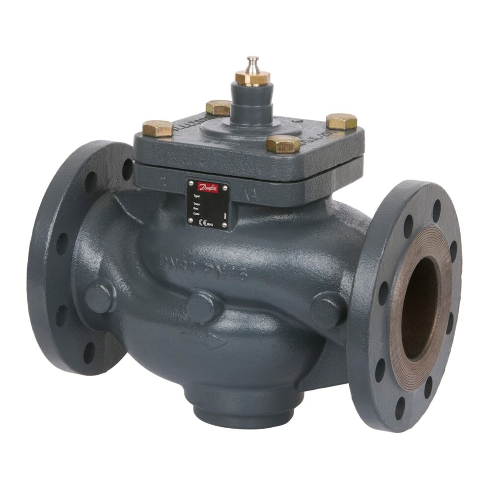 Danfoss VFM 2 PN16 2 Yollu Flanşlı Döküm Lineer Vana Gövdesi DN80 (3”)