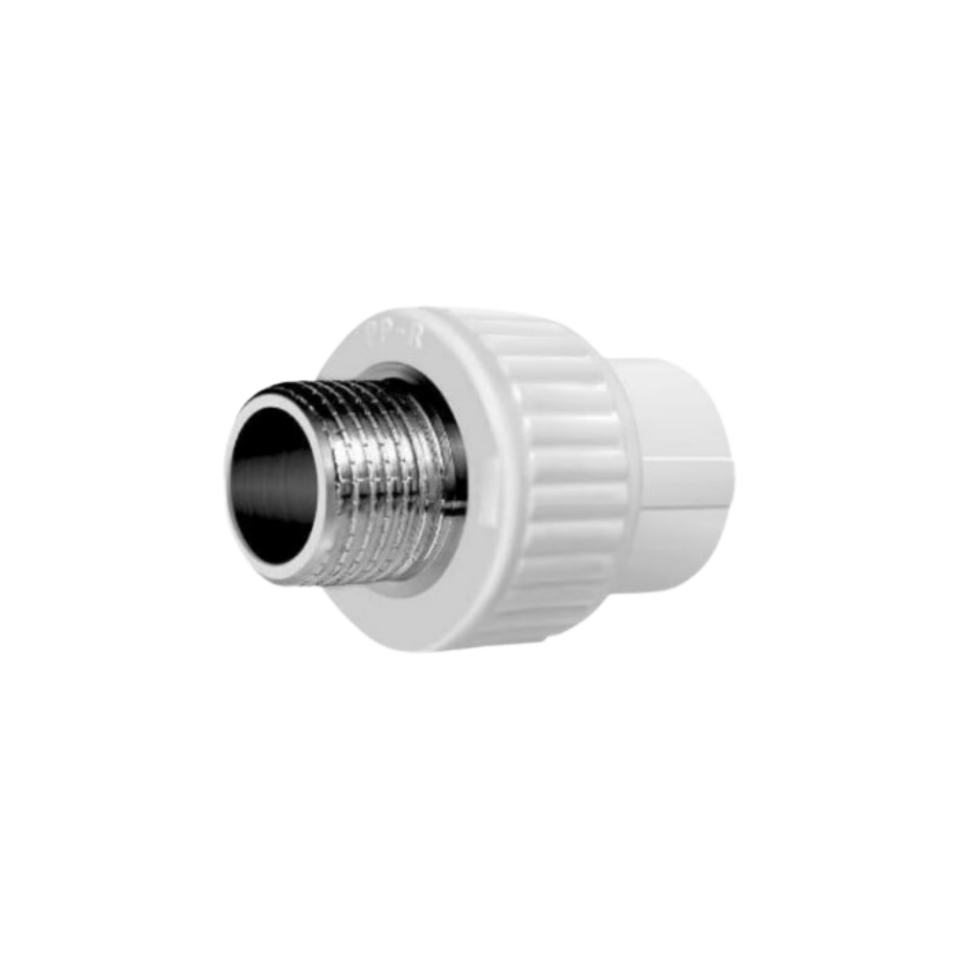 PPRC Yuvarlak Dış Dişli Nipel 25 mm - 1/2''