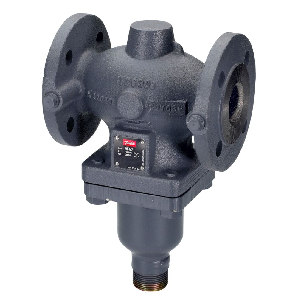 Danfoss VFG 2 PN16 Metal Contalı Basınç Dengeli 2 Yollu Vana Gövdesi DN25 (1”)