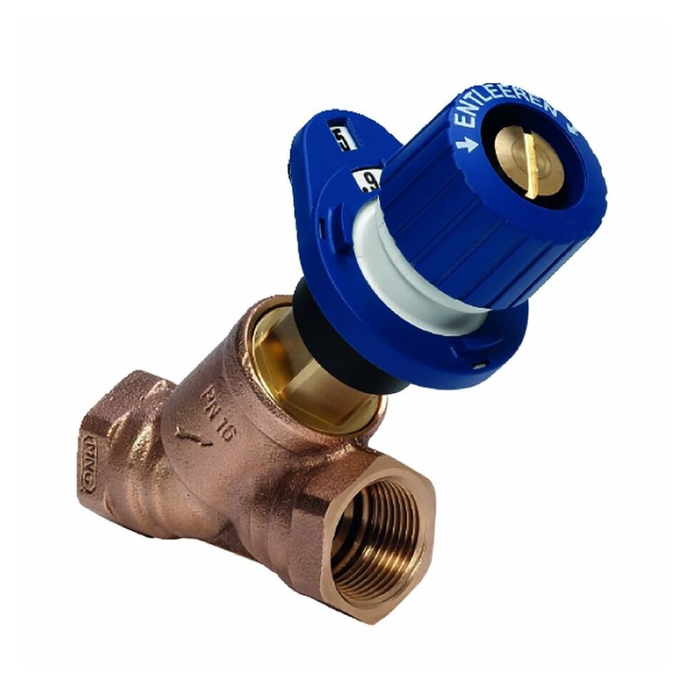 Honeywell V5010Y Serisi Kombi 3-Plus Mavi Fark Basınç Balans Vanası Dönüş DN32 (1¼”)