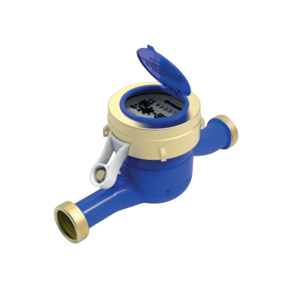Klepsan KVS-19K DN50 Kuru Tip Çok Hüzmeli Soğuk Su Sayacı 300 mm