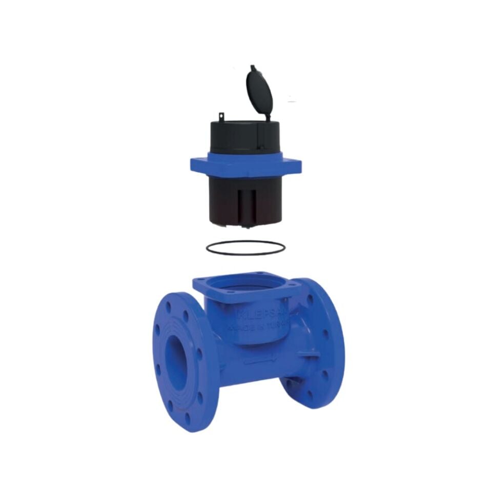 Klepsan KVS-1WT Woltman Tipi Flanşlı Tarımsal Su Sayacı DN50 (2”)