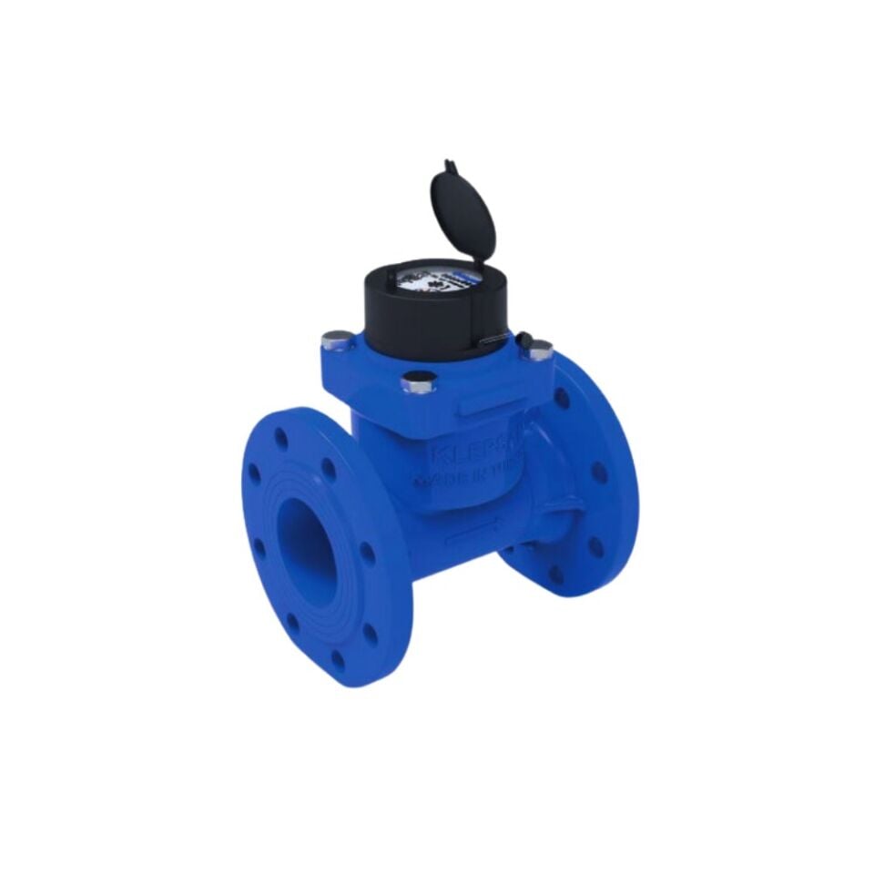 Klepsan KVS-3WT Woltman Tipi Flanşlı Tarımsal Su Sayacı DN80 (3”)