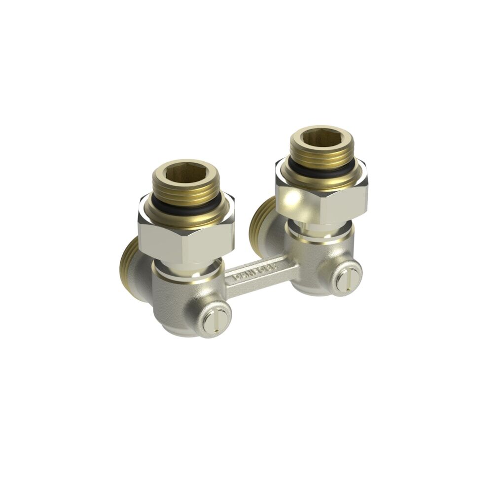 Danfoss RLV-KB Kompakt Radyatör Dönüş Vanası DN15 (½”) - Köşe