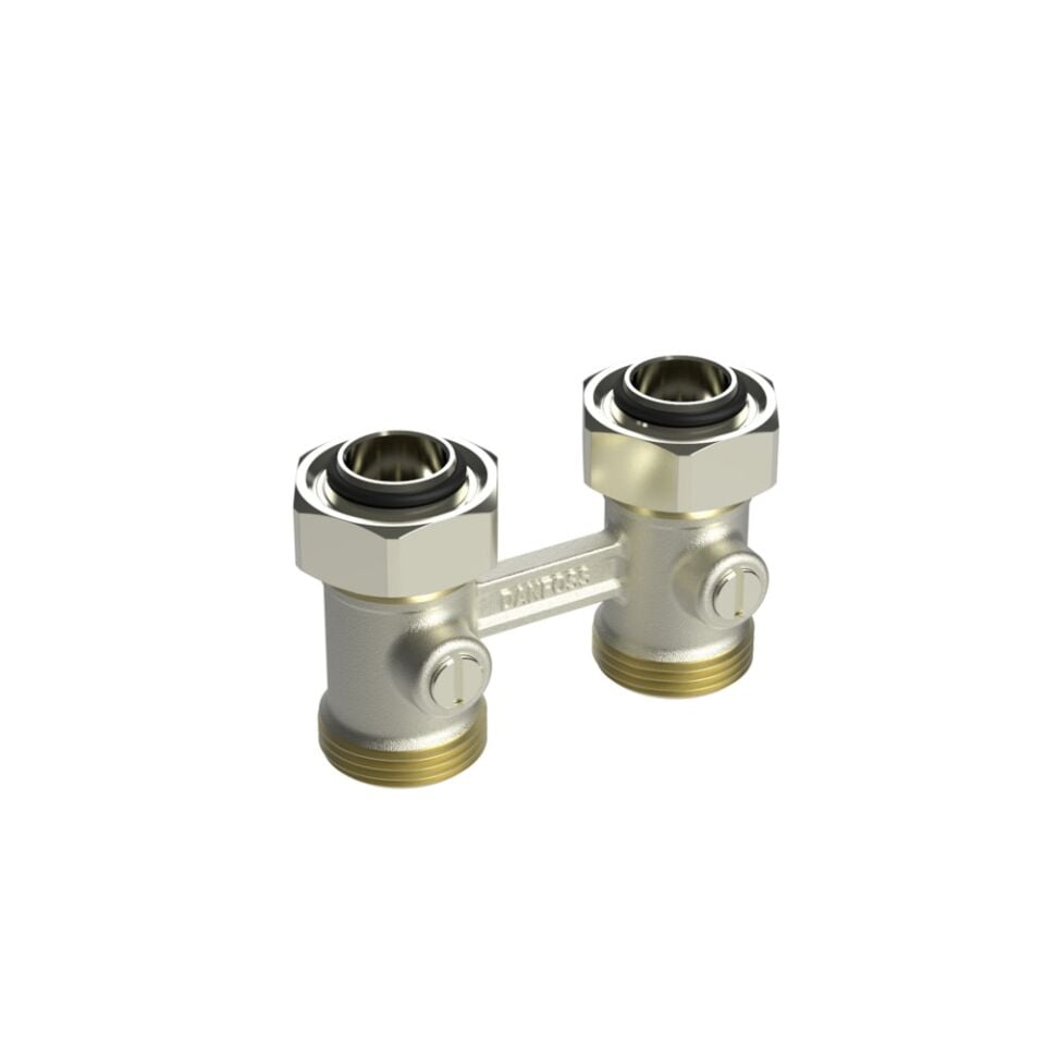 Danfoss RLV-KB Kompakt Radyatör Dönüş Vanası DN20 (¾”) - Düz