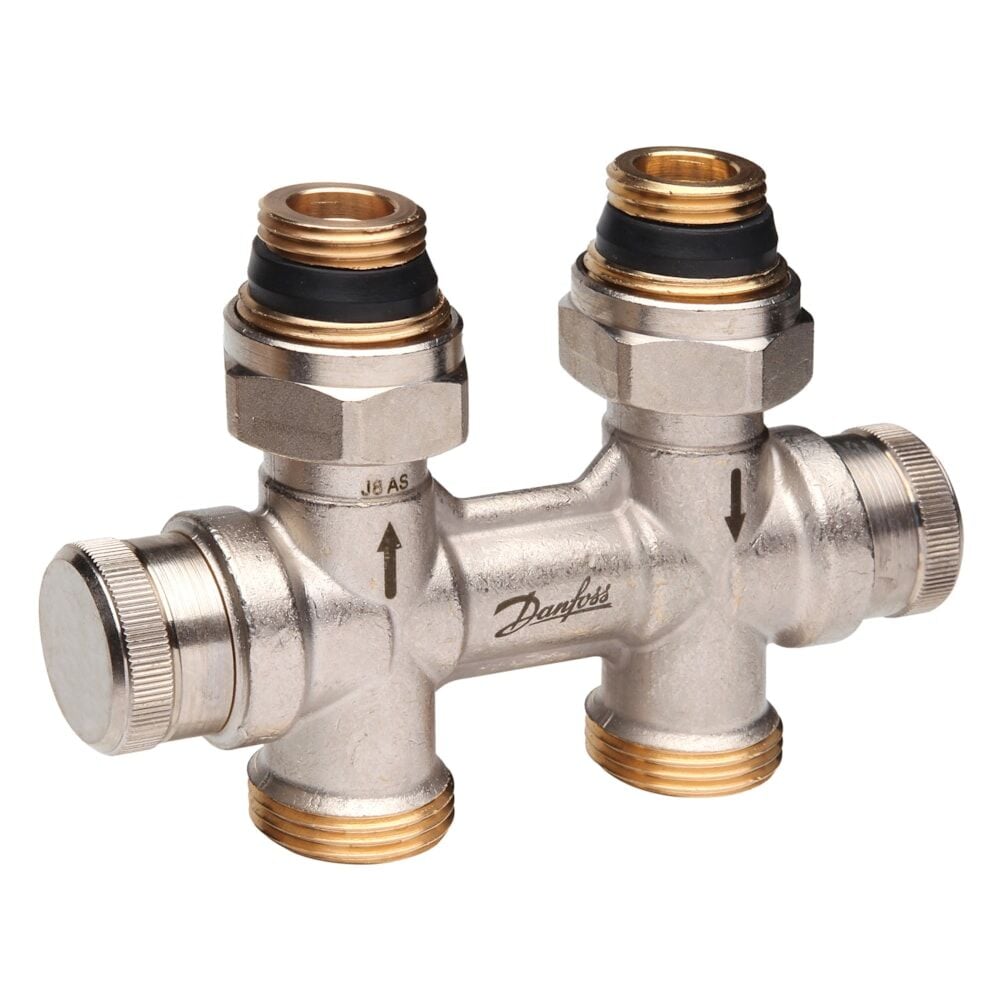 Danfoss RLV-KDV Kompakt Dinamik Radyatör Dönüş Vanası Düz