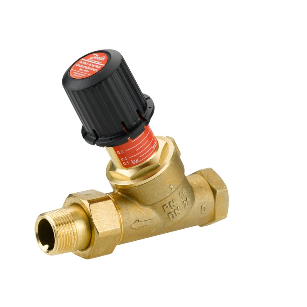 Danfoss AVDO Otomatik By-pass Vanası DN20 (¾”) - Düz