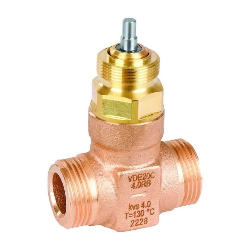 Honeywell VDE15C1.0RB 2 Yollu Lineer Vana, Dış Dişli, DN15, PN25, KVS1.0, Rb