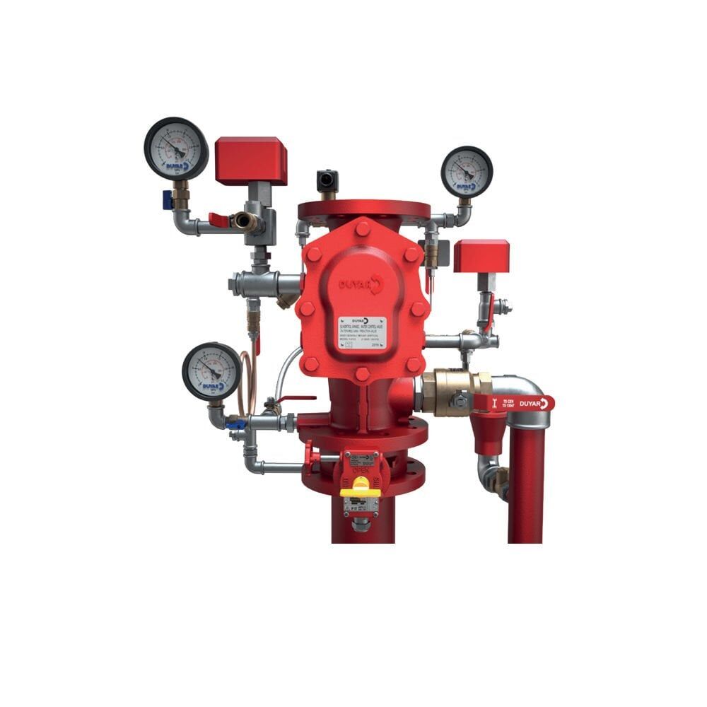 Duyar Pre-Actı̇on  Alarm Vana Seti DN100