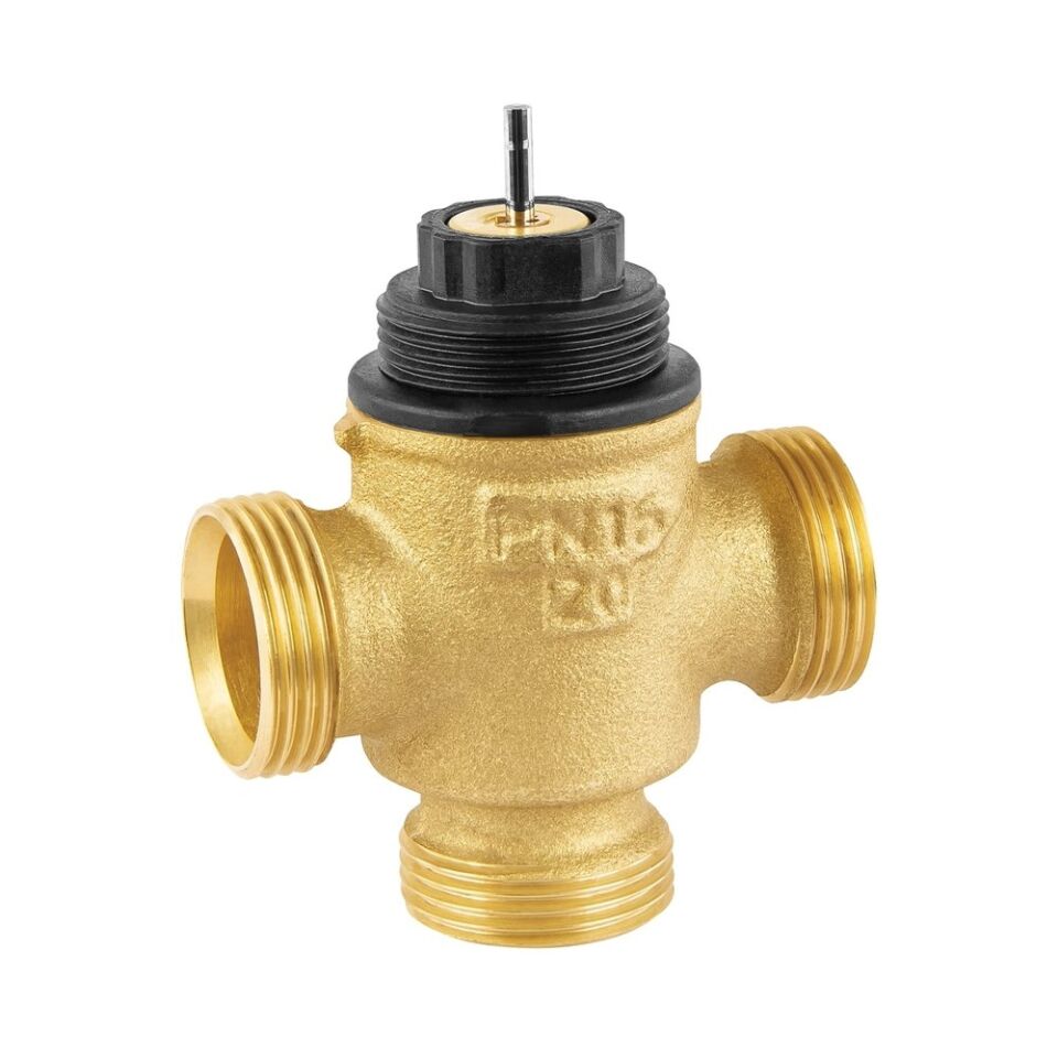 Honeywell VXE20B2.5MCS 3 Yollu Lineer Vana, Dış Dişli, DN20, PN16, KVS2.5, Mod, Cs