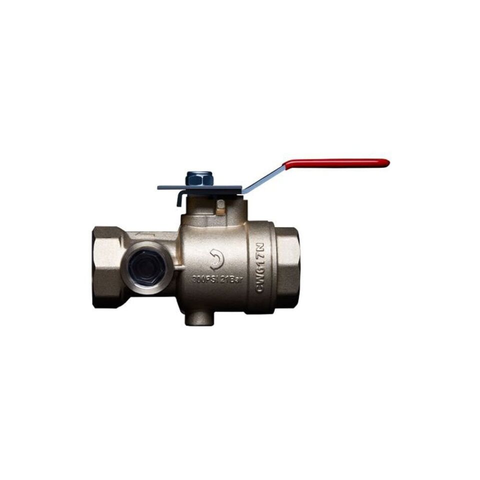 Test & Drenaj Vanası K-5.6 (80) (Orifis Çapı 1/2'') 1''