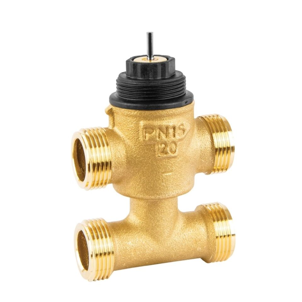 Honeywell VYE15B1.6OF 3YOLLU By-Passlı Lineer Vana, Dış Dişli, DN15, PN16, KVS1.6, On/Off