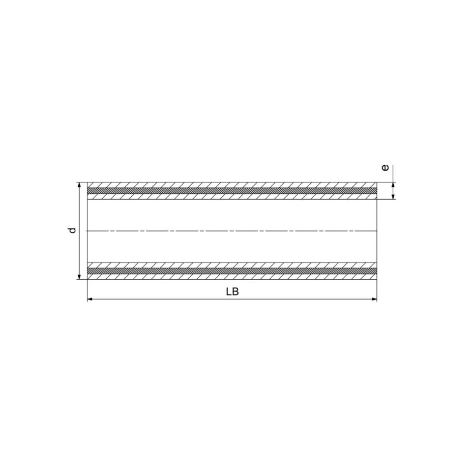 GF+ Aquasystem PP-R Fiberglass Reinforced (Faser) Pipe SDR7.4 (PN20)