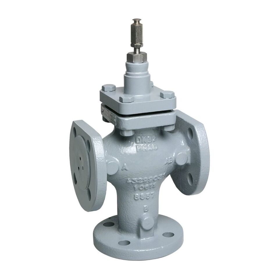 Honeywell XF100B160RA 3 Yollu Lineer Vana, Flanşlı, DN100, PN16, KVS160, Ra