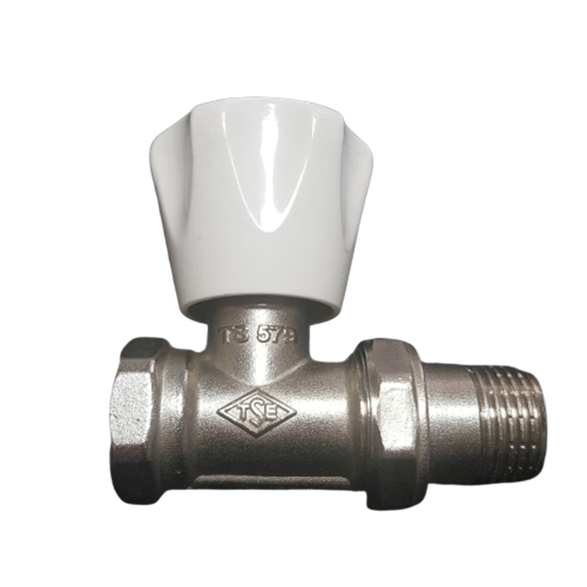 KALDE - Düz Radyatör Vana Altı Köşe Volanlı 1/2''