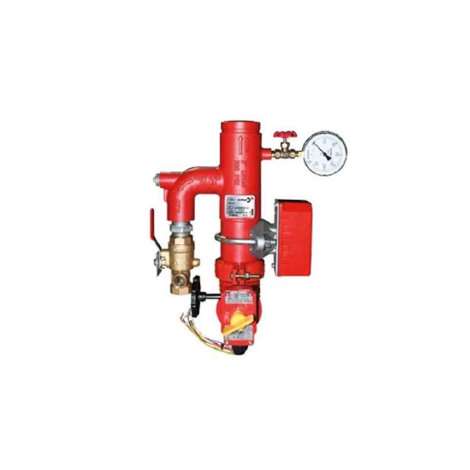 Yivli Kelebek Montajlı Riser Manifold DN50