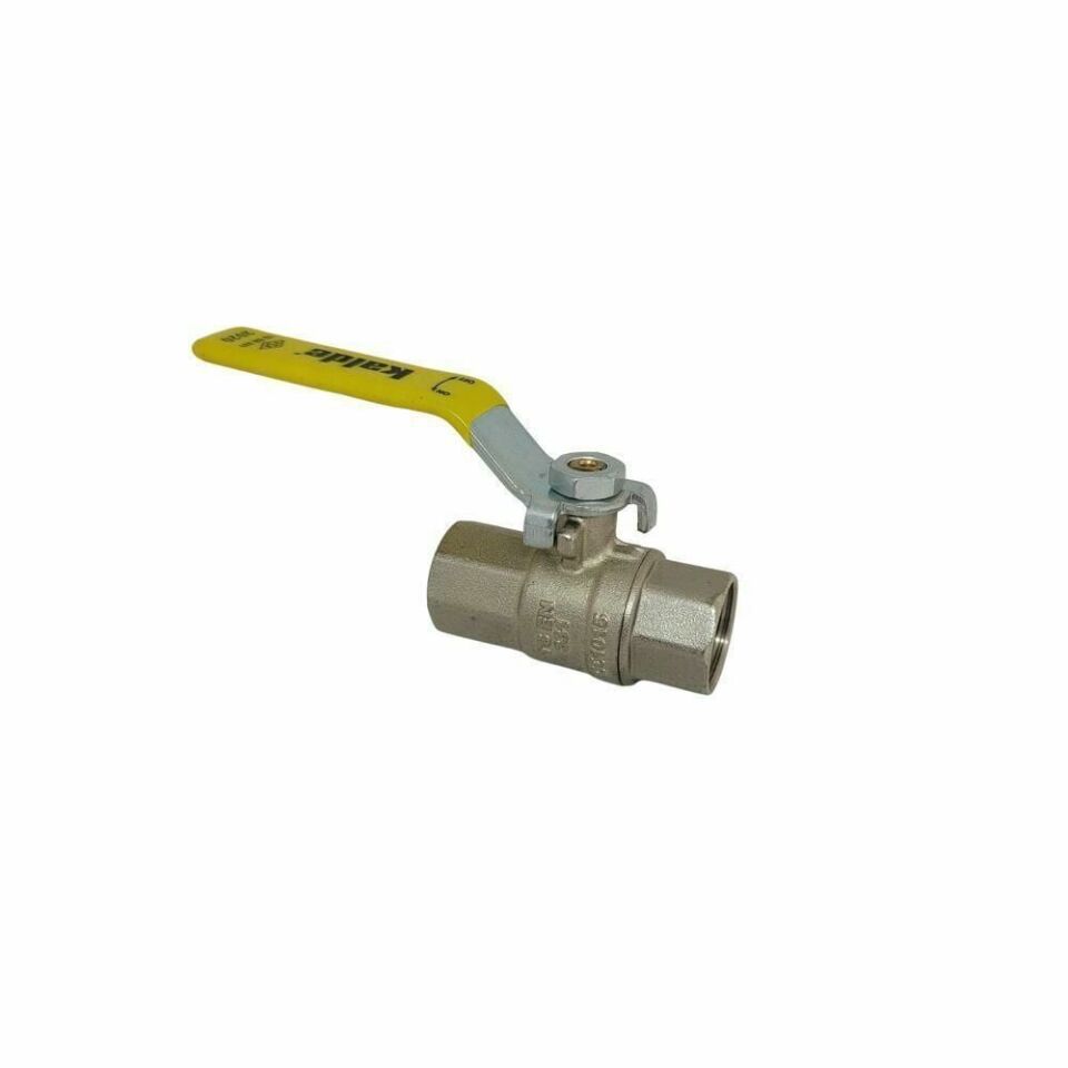 KALDE - Kilitli Doğalgaz Vanası 1/2''