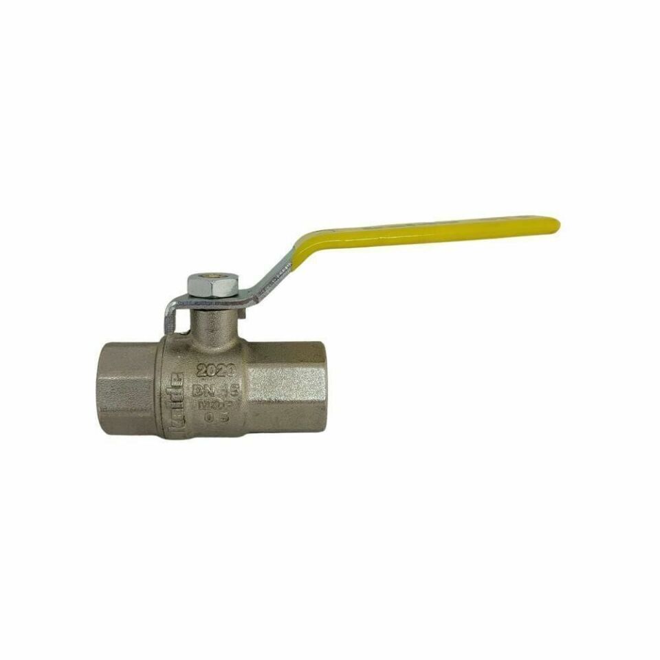KALDE - Kilitli Doğalgaz Vanası 1/2''