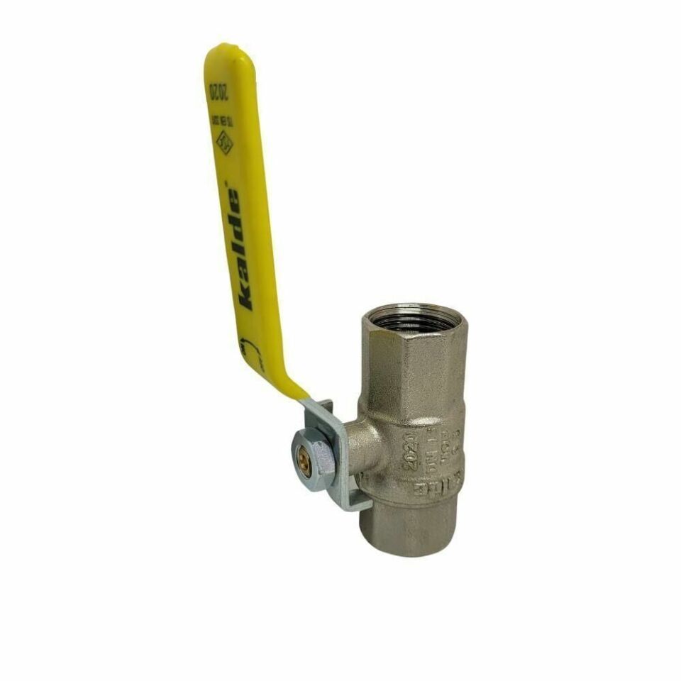 KALDE - Kilitli Doğalgaz Vanası 1/2''