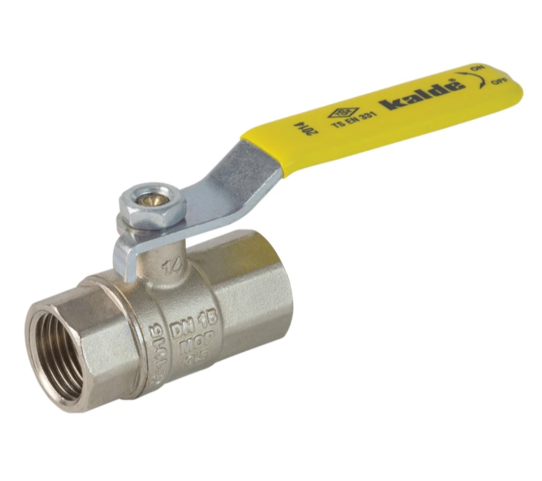 KALDE - Kilitli Doğalgaz Vanası 3/4''