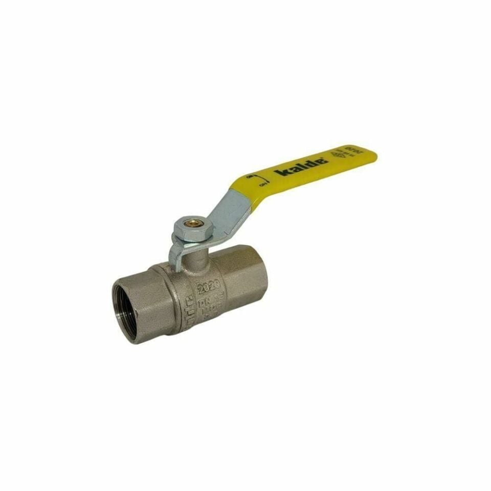 KALDE - Kilitli Doğalgaz Vanası 3/4''