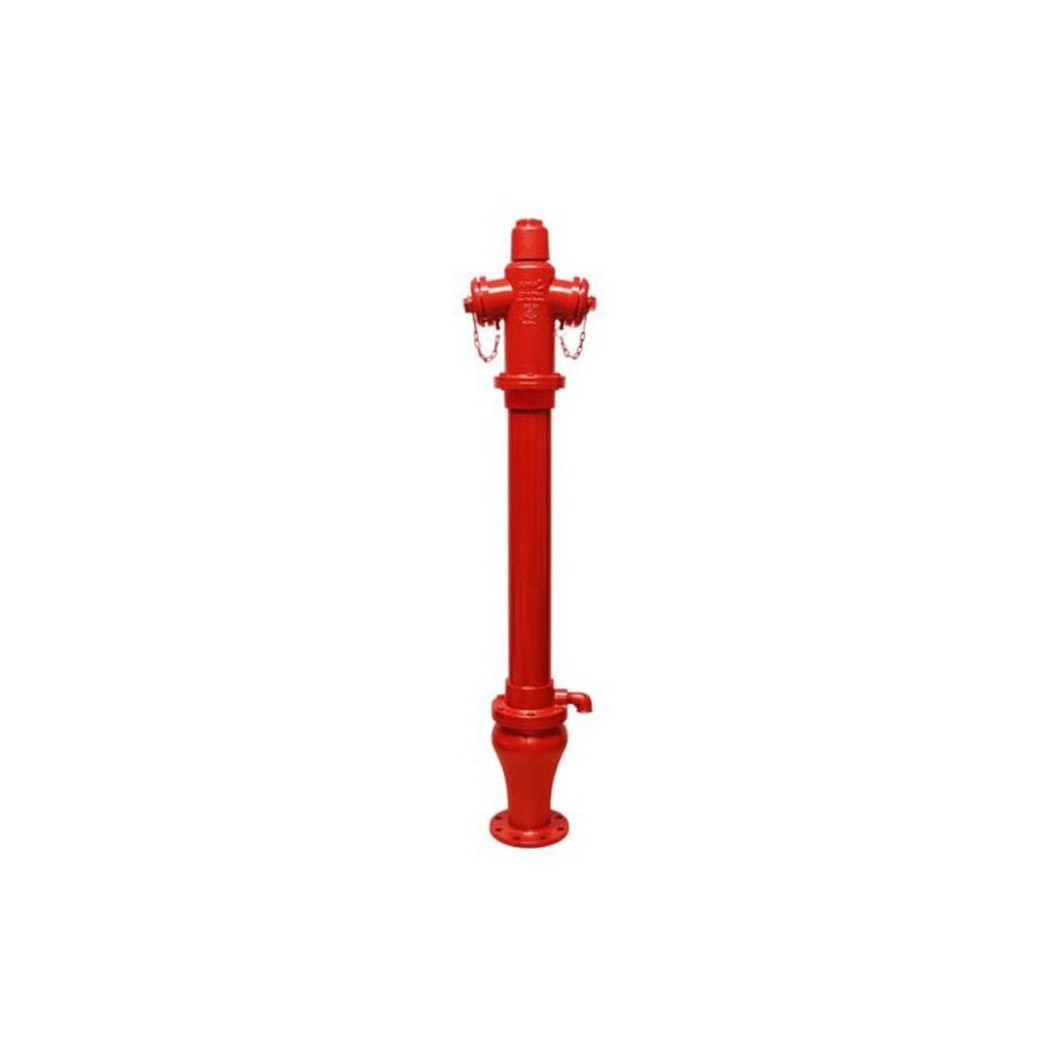 Yer Üstü Yangın Hidrantı (Çelik + Döküm) T-1765 (1750 mm)