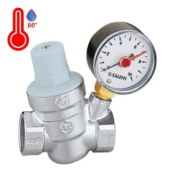 Caleffi 533..H Serisi Eğimli Basınç Düşürücü Vana – Yüksek Sıcaklık (80 °C)
