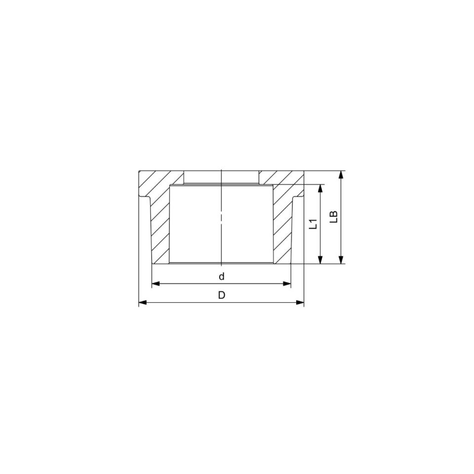 GF+ Aquasystem PP-R Flange Adapter
