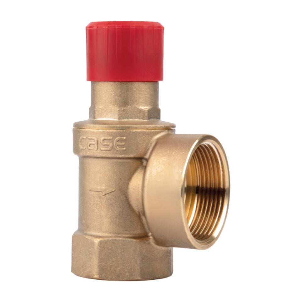 CASE - 1/2'' - 3/4'' İç Dişli Emniyet Ventili