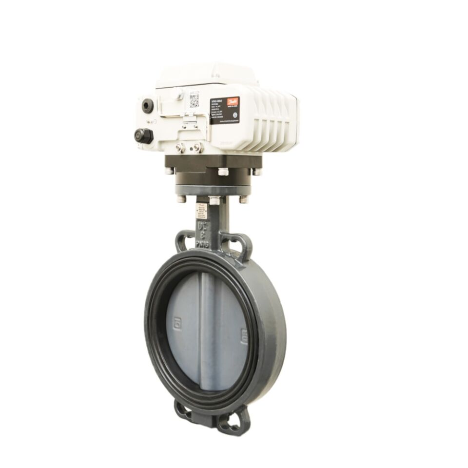 Danfoss VFH2-WAO wafer tip 230V on-off motorlu kelebek vana DN65 (2½”)