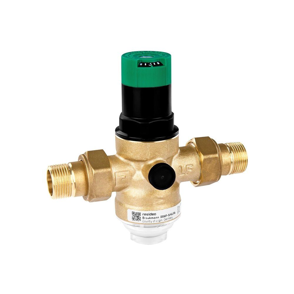 Honeywell D06F Basınç Düşürücü Vana Kurşunsuz Rakorlu