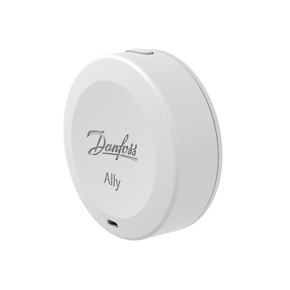 Danfoss Ally™ Sıcaklık ve nem ölçebilen oda sensörü