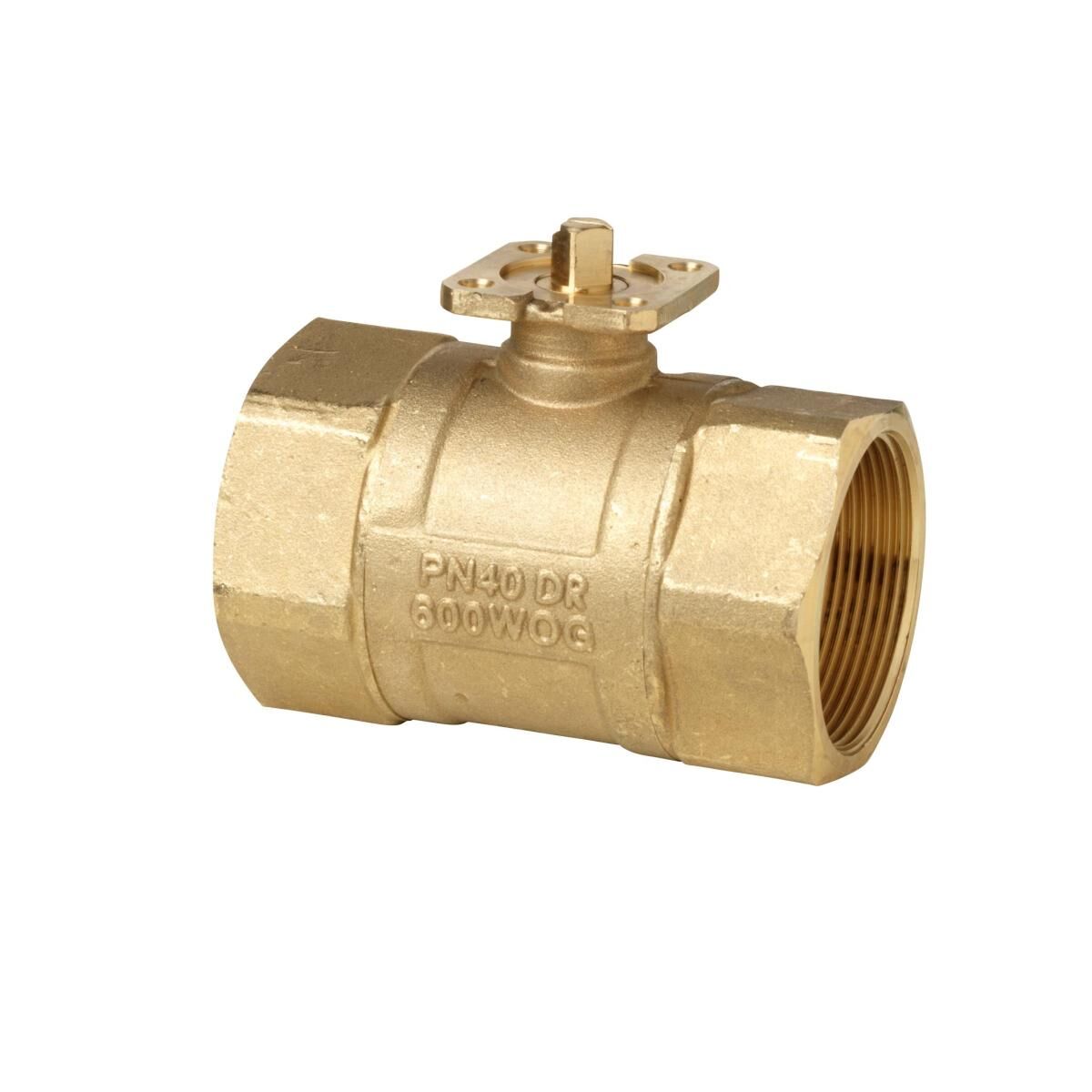Siemens VAI60 İç Dişli 2 Yollu Küresel Vana PN40 DN50 (2”)