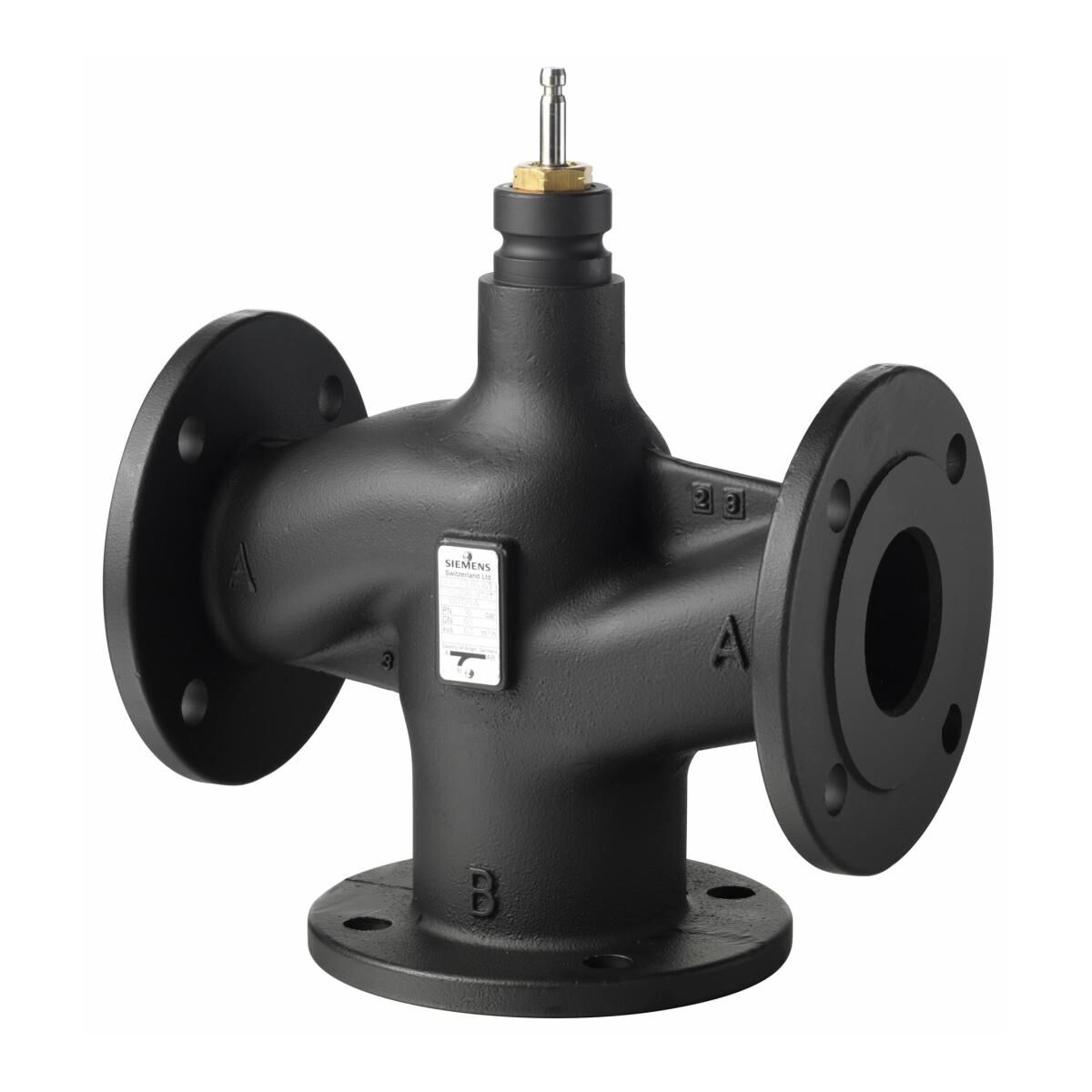 Siemens VXF53.150-400 Flanşlı 3 Yollu Kontrol Vanası DN150 PN25