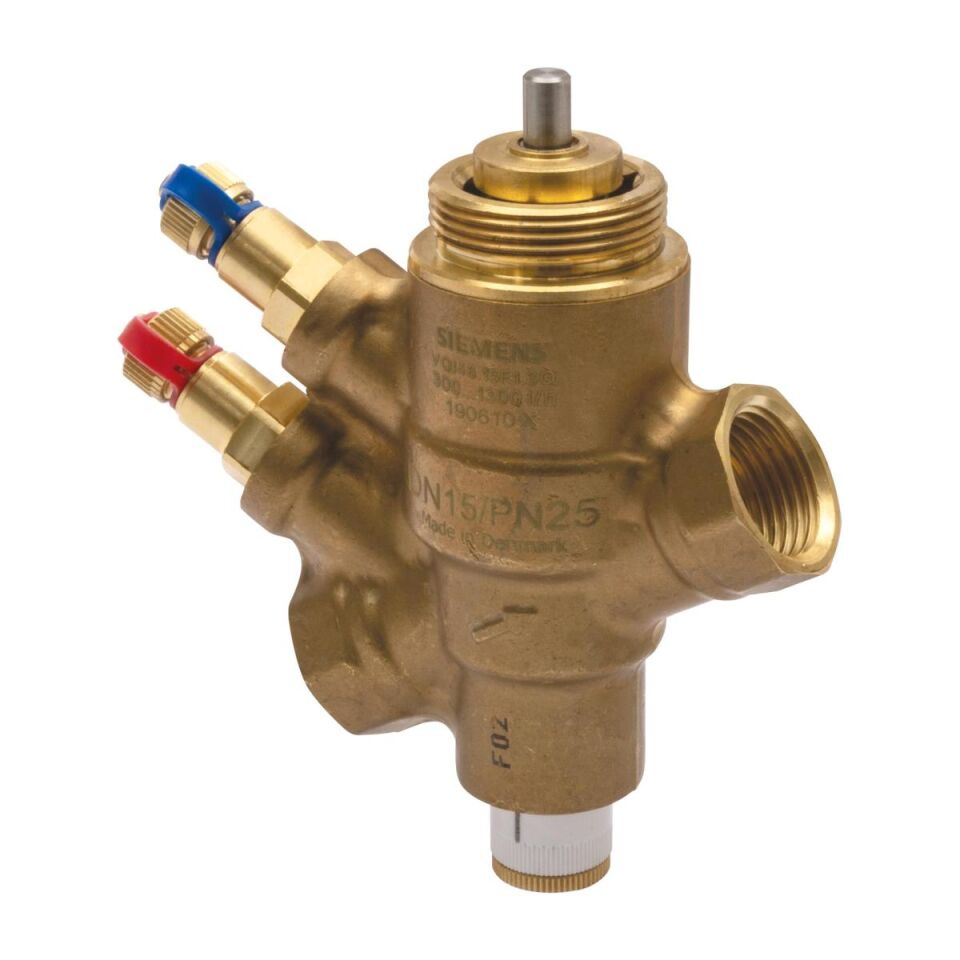 Siemens VQI46 İç Dişli On/Off Basınçtan Bağımsız Kontrol Vanası PN25 VQI46.20F1.5Q · DN20 · 1500 l/h