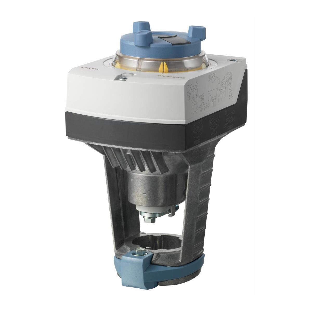 Siemens SAX Elektromotorik Vana Aktüatörü 500–800 N, 20 mm SAX31.00 · AC 230 V · 3 konumlu · 800 N