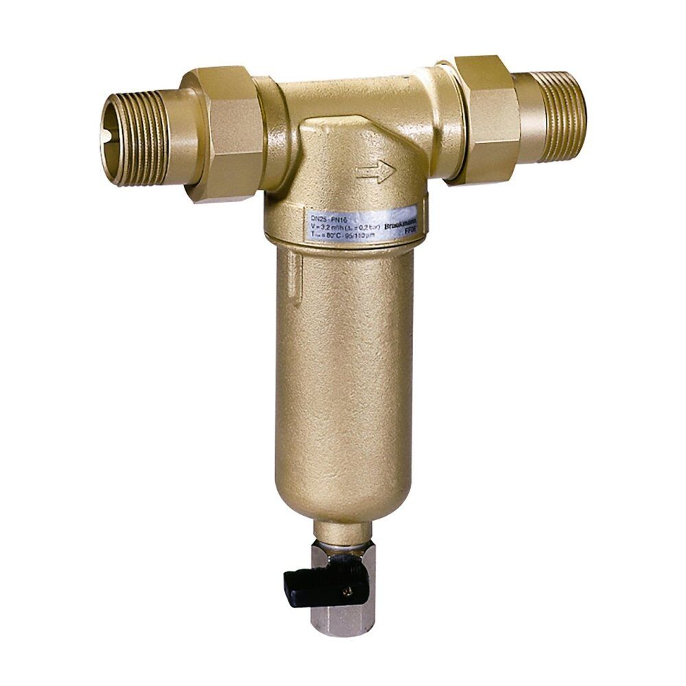 Honeywell FF06 Su Filtresi, Dişli, Rakorlu, 100 Mikron, Bronz 3/4''