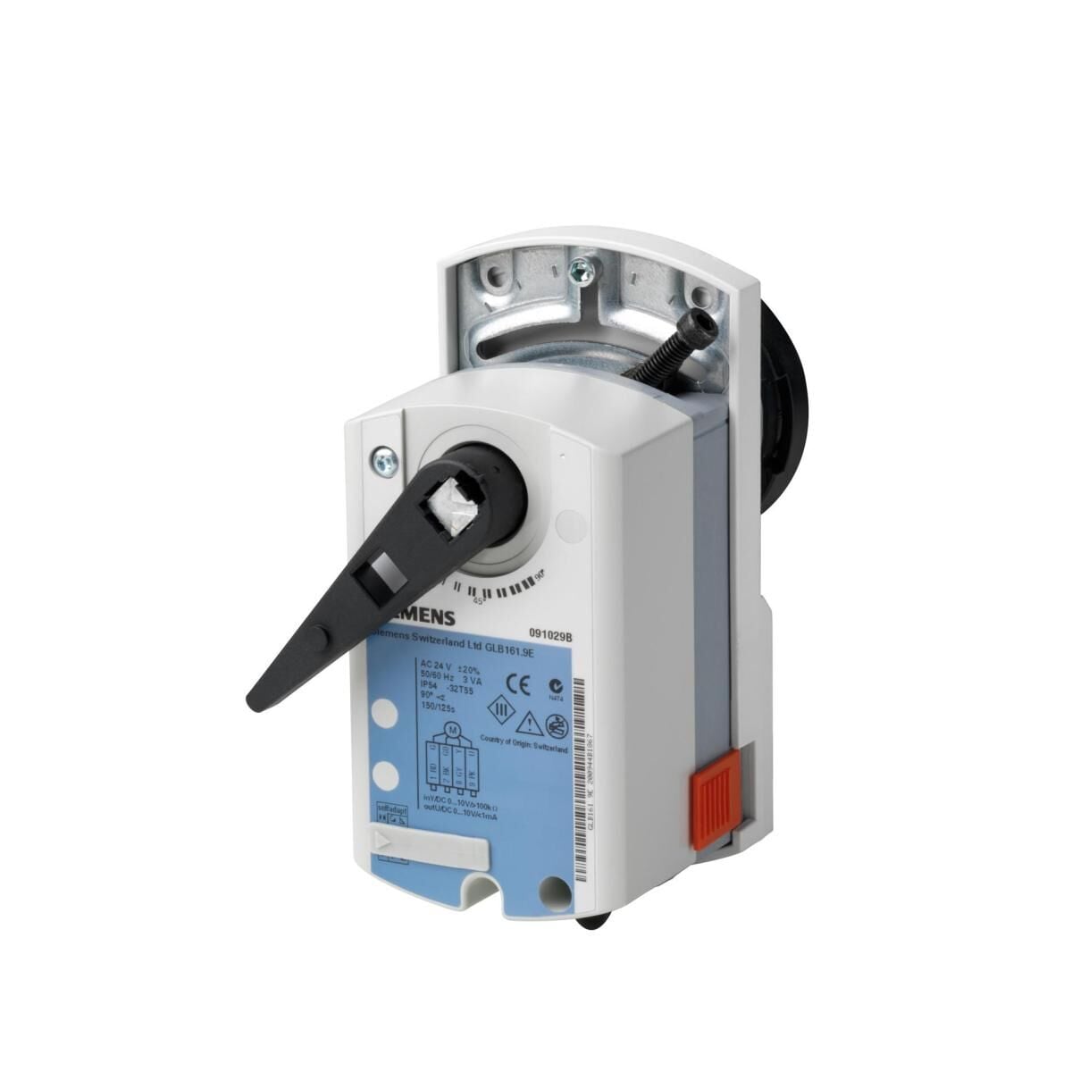 Siemens GDB / GLB Küresel Vana Döner Aktüatörü 5–10 Nm GLB161.9E · AC/DC 24 V · DC 0-10 V · 10 Nm