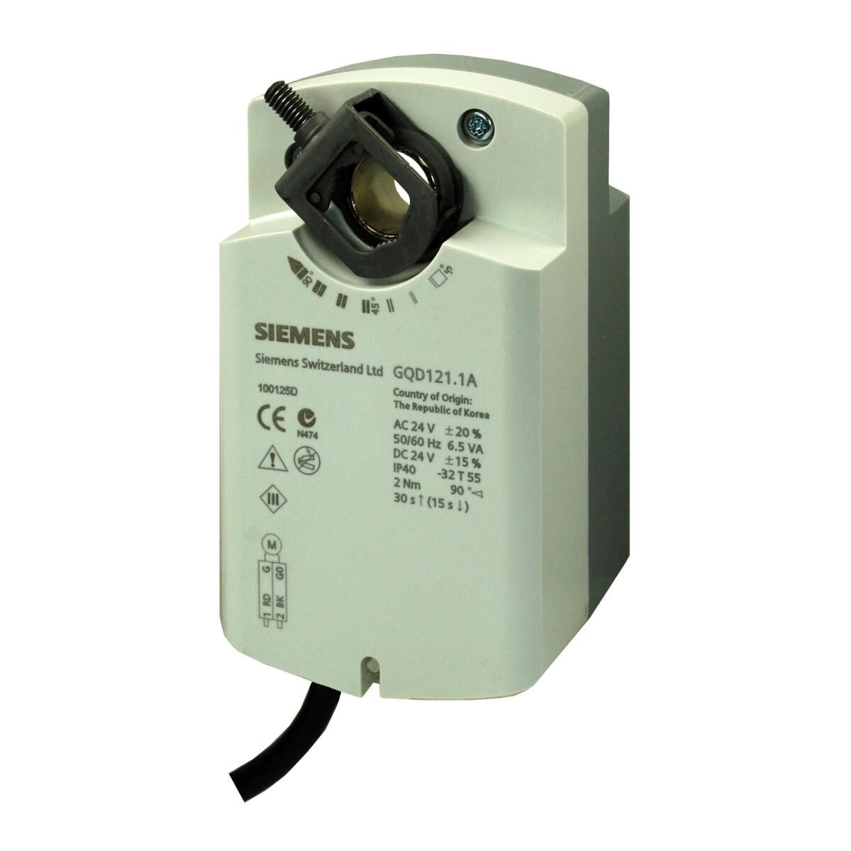 Siemens Döner Damper Motoru (GQD, GLB, GEB, GIB) 2–35 Nm
