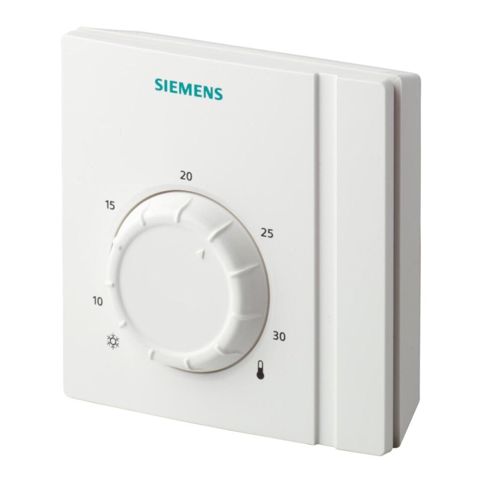 Siemens RAA21 / RAA31 Elektromekanik Oda Termostatı RAA21 · temel model