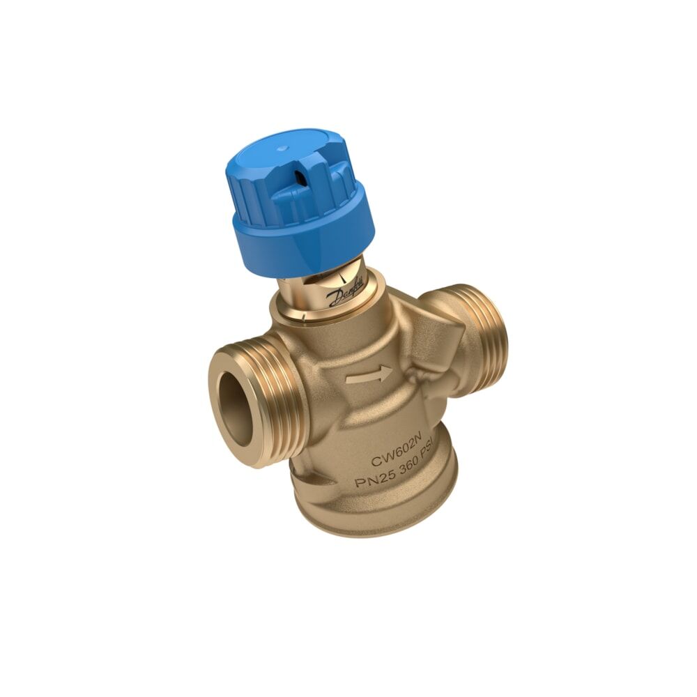 Danfoss AB-QM 4.0 DN15 HF, Dış dişli, G¾'', 1200 l/h, Basınçtan bağımsız kombine balans ve kontrol vanası