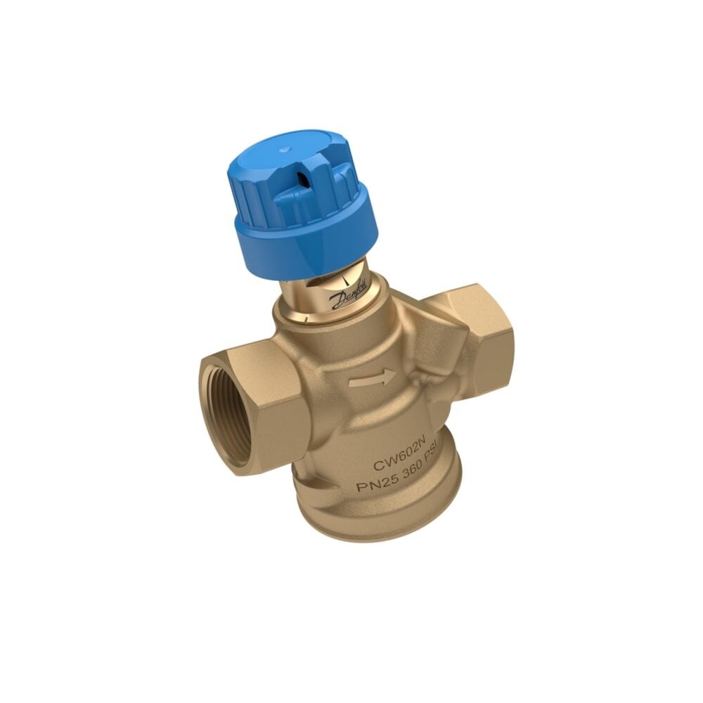 Danfoss AB-QM 4.0 DN20 HF, İç dişli, Rp¾'', 1900 l/h, Basınçtan bağımsız kombine balans ve kontrol vanası