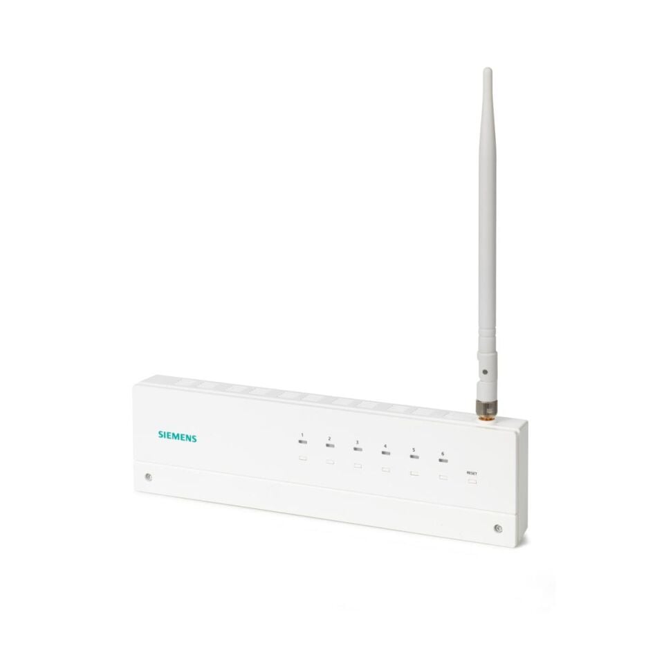 Siemens RDE-MZ6 Kablosuz 6 Zonlu Alıcı (433 MHz)
