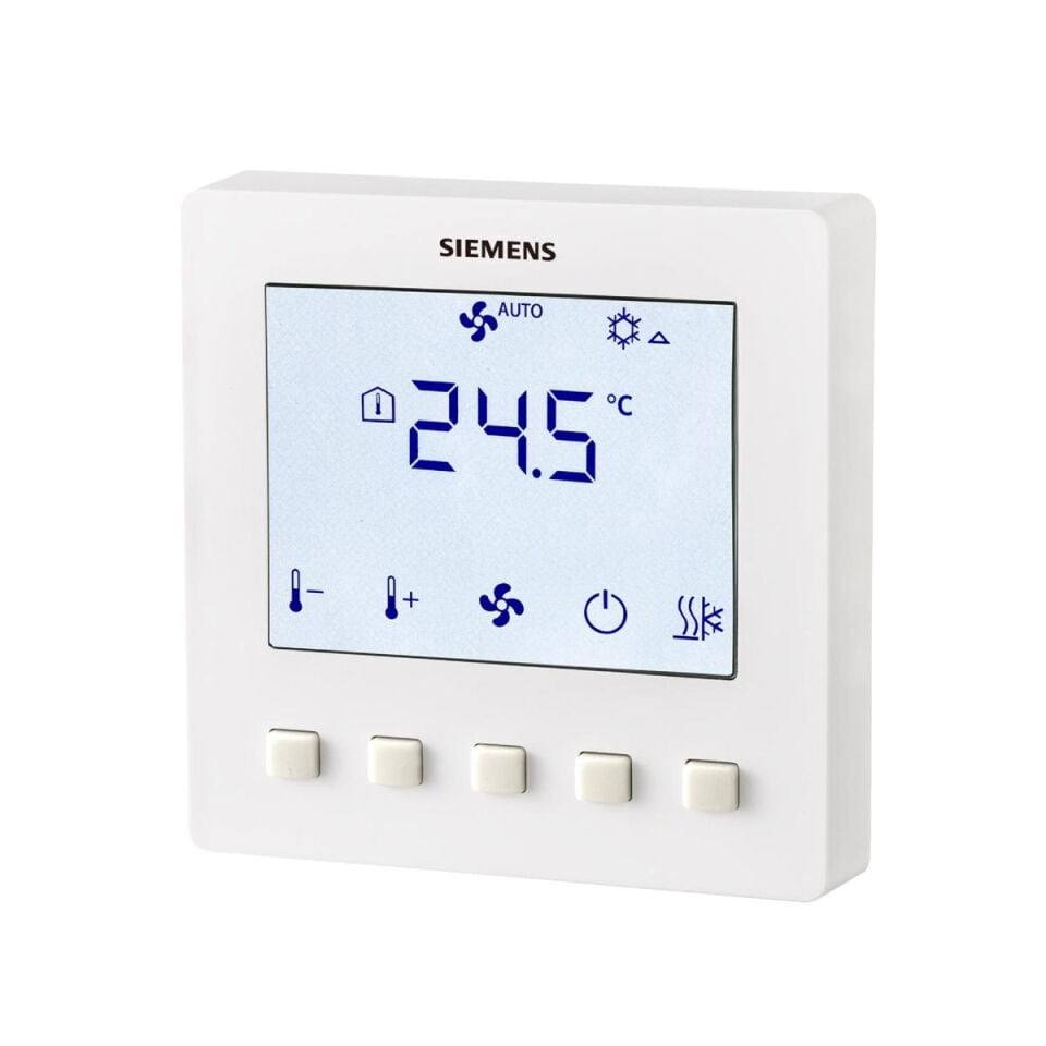 Siemens RDF510 / RDF530 Sıva Altı Fancoil Termostatı