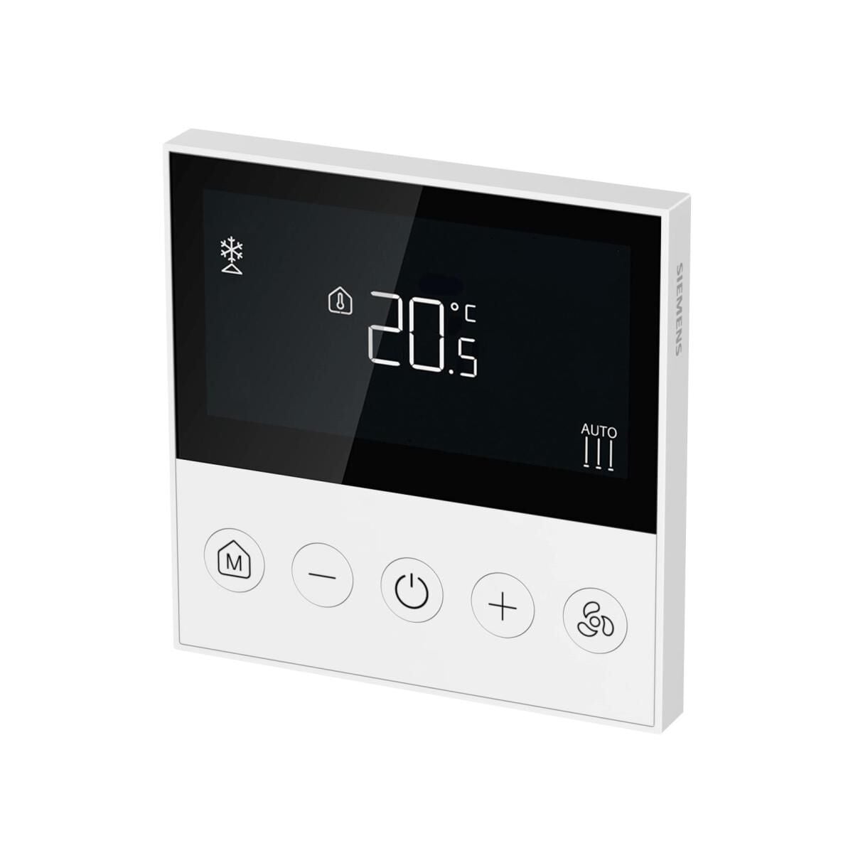 Siemens RDQ Sıva Altı Dijital Termostat (RDQ200, RDQ410) RDQ410 · fancoil 2/4 borulu, 3 fan kademesi