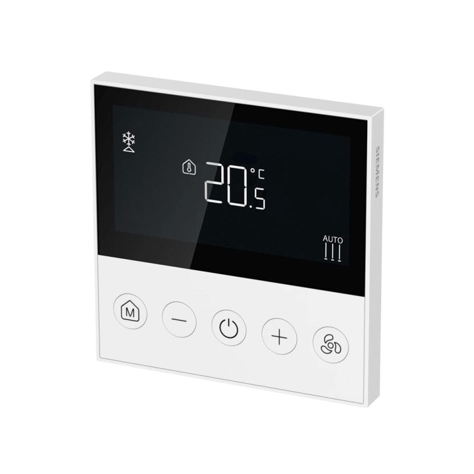 Siemens RDQ Sıva Altı Dijital Termostat (RDQ200, RDQ410) RDQ410 · fancoil 2/4 borulu, 3 fan kademesi