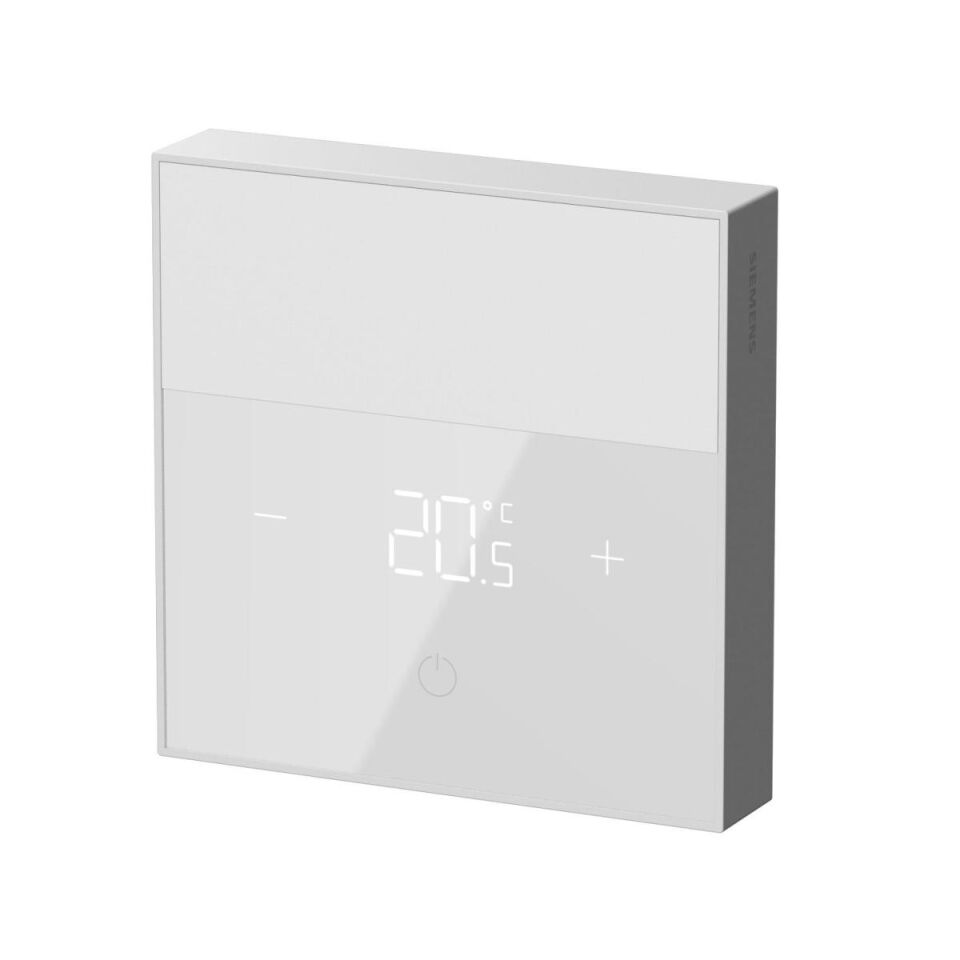 Siemens Connected Home Zigbee Akıllı Termostat ve Kontrol Ürünleri RDZ100ZB · röle çıkışlı oda termostatı, kombi için